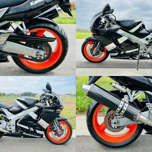 ◆◇(AP0171)KAWASAKI ZX9R 走行距離12443km 平成6年 車検無し 中古車体(検 CBR900RR YZF-R6 GSX1100S KATANA GPZ900R ZX-6RA)◇◆の画像10