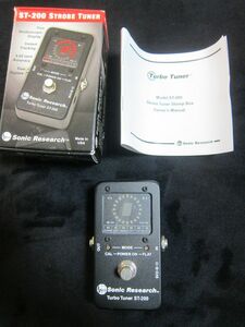 Sonic Research st-200 turbo tuner 