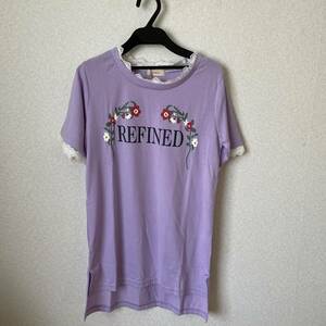 【新品】papellapiz 千趣会　レース使い　Tシャツ　JXS 145〜155