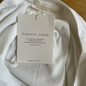 【新品】PARADIS TERRE パラディテール 東京プリント Tシャツ 38の画像4