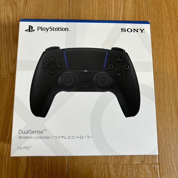 PS5 純正コントローラー　デュアルセンス　ブラック　動作確認済み　DualSense ミッドナイト SONY