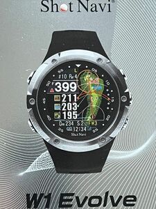 ショットナビ　W1 Evolve 中古品