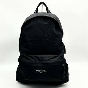 ●高級●BALENCIAGA バレンシアガ エクスプローラー 大容量 リュックサック バックパック デイパック ビジネスバッグ A4 PC メンズ 黒の画像2