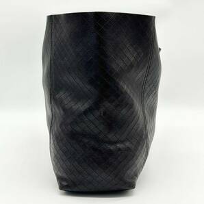 ●極美品●BOTTEGA VENETA ボッテガヴェネタ イントレッチオミラージュ 大容量 トートバッグ ビジネスバッグ 鞄 かばん A4 レザー PVC 茶の画像5