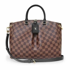 （新品・未使用品）ルイ ヴィトン LOUIS VUITTON オデオン トート MM 2way ショルダー ハンドバッグ 斜め掛け ダミエ レザー 茶 黒 N45283