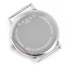 （新品・未使用品）クロス CROSS ラジアル RADIAL 選べるベルト付き 付け替え カスタム クォーツ 腕時計（ベルト代込）シルバー CR8038-02_画像5
