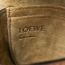 （未使用　展示品）ロエベ LOEWE ゲートデュアル ミニ ショルダーバッグ 斜め掛け ソフトカーフ ジャカード ウォームデザート A650N46X13_画像9