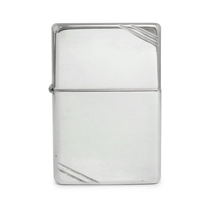 （美品）ジッポー ZIPPO スターリング 2004 ダイアゴナルライン ヴィンテージ ライター シルバー925