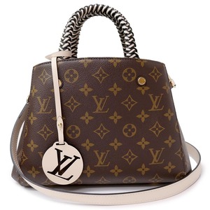 （新品・未使用品）ルイ ヴィトン LOUIS VUITTON モンテーニュ BB 2WAY 斜め掛け ショルダー ハンドバッグ モノグラム ブラウン M45311