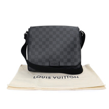 （未使用保管品）ルイ ヴィトン LOUIS VUITTON ディストリクト PM ショルダー メッセンジャーバッグ ダミエグラフィット 黒 N41260_画像2