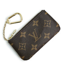 （未使用　展示品）ルイ ヴィトン LOUIS VUITTON カードキーケース ポシェット クレ コインケース 財布 モノグラム ブラウン 茶 M62650_画像1