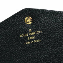 （新品・未使用品）ルイ ヴィトン LOUIS VUITTON ポルトフォイユ サラ 二つ折り長財布 モノグラムアンプラント レザー ブラック 黒 M61182_画像9