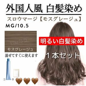 スロウカラー 白髪染め スロウマージ【ヘアカラー ホワイトブリーチ アディクシー プリミエンス ムラシャン オキシ同梱割有】