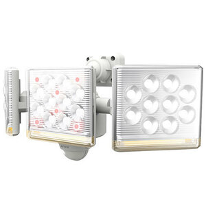 ライテックス LED-AC3045 センサーライト100V LED12W×3灯 フリーアーム式