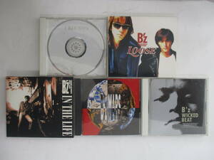 CD☆B'z　(WICKED BEAT/MARS/IN THE LIFE/他)5枚セット