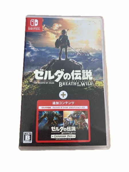 【値下げ不可】【Switch】 ゼルダの伝説 ブレス オブ ザ ワイルド ＋ エキスパンションパス【価格の相談ご遠慮下さい】