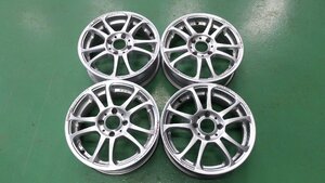 中古 5次元 INPERIO 14x5J 100 4H 14インチ アルミホイール 4本セット (棚2399-901)