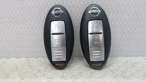  used Nissan Cube Z12 smart key keyless 2 piece set ( shelves 2892-D303)