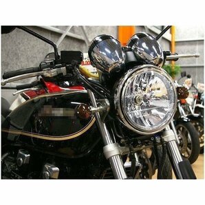 BigOne ボルトオン 車検対応 W650 ゼファー750RS バリウス 2 ZR-7 ゼファー400 エリミネーター1000 ZL1000 ER-5 ヘッド ライト クリアの画像9