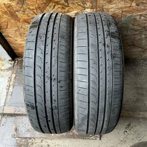 バリ山　YOKOHAMA ヨコハマ　BluEarth RV-02 CK 165/55R15 夏タイヤ　2020年製　15インチ　2本セット