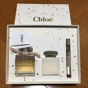 新品 chloe クロエ オードパルファム75ml+10ml ボディローション100mlホリデーセット 香水3点ギフトセットの画像3