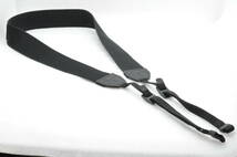 LUMIX G カメラ ストラップ 黒色 幅広約3.4cm幅 ルミックス Panasonic Camera Strap ＃24246_画像4