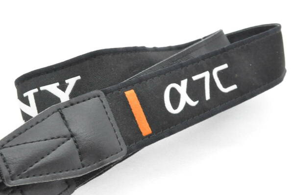 Sony ソニー α7C アルファ カメラ ストラップ 黒 ミラーレス ショルダー Camera strap #24248