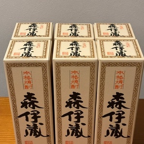 森伊蔵 JAL国際線機内販売(4/26)芋焼酎 720ml 6本セット の画像1