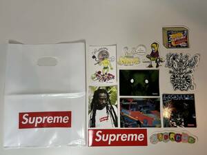 Supreme Sticker シュプリーム ステッカー 11枚 ショッパー セット ノベルティ box logo ボックスロゴ ヨウジヤマモト ⑩