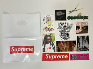 Supreme Sticker シュプリーム ステッカー 11枚 ショッパー セット ノベルティ box logo ボックスロゴ scar face スカーフェイス ⑯