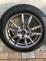 日産リーフ　アルミ　wedsレオニス　軽量　夏タイヤ　ピレリ　205/55R16 バリ山　4本_画像3