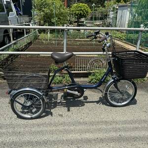  Panasonic 3 wheel electromotive bicycle 16AH Bb life BE-ELR835 search Panasonic 3 wheel bicycle 