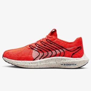 17,600円! 27.5cm 新品 NIKE PEGASUS TURBO NEXT NATURE ランニングシューズ ZOOMX ペガサス ターボ ネクスト ネイチャー フライニット 赤の画像2