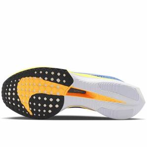 26.0cm 新品 NIKE ZOOMX VAPORFLY NEXT% 3 ヴェイパーフライ ネクスト％ ランニングシューズ マラソン レース ズームX 青 ブルー 黄色 白の画像3