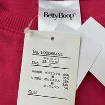 【送料無料】新品★BettyBoop ベティちゃん バックプリント ロンT 長袖Tシャツ ピンク 4Lサイズ_画像5