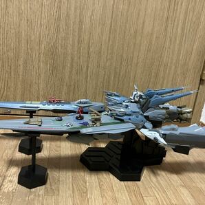 バンダイ DX 超合金 GE-48 マクロス フロンティア S.M.S 可変攻撃宇宙空母 マクロス・クオーター BANDAI MACROSS QUARTERの画像4