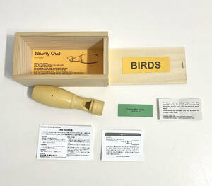  bird pipe bird call [moli owl ] popular rare goods!![QUELLE EST BELLE COMPANY ] France made establishment person handmade new goods unused regular agency buying up 