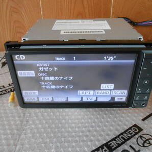 トヨタ純正 NHZN-W60G 地図2010年 SD/DVD/CD/Bluetooth対応モデル アンテナセット 動確良好の画像5