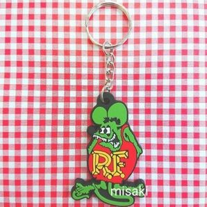 ラットフィンク RATFINK ラバーキーホルダー キーホルダー バイカー おしゃれ キーチェーン アメリカン