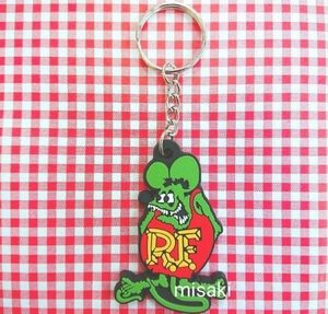 ラットフィンク RATFINK ラバーキーホルダー キーホルダー バイカー おしゃれ キーチェーン アメリカン