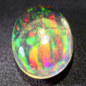 最高品質&遊色抜群!!2.560ct 天然ファイアオパール メキシコ産 ＜裸石 ルース ファイヤーオパール fire opal 宝石 jewelry natural＞