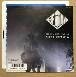 【7inch】The Firm(Jimmy Page)/All the Kings Horses/国内盤