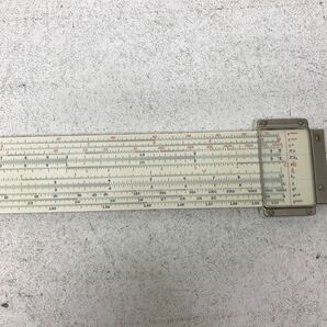 0405J HEMMI ヘンミ Bamboo Slide Rule NO.260 計算尺 SUN 昭和レトロ 専用ケース付き 機械技術用 スライド 計測器の画像3