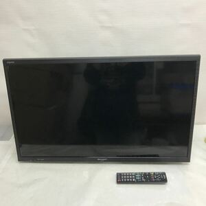 0405P SHARP シャープ AQUOS アクオス 液晶テレビ LC-32H11 32型 壁掛け用 テレビ TV 2014年製 動作確認済み リモコン付き カラーテレビ