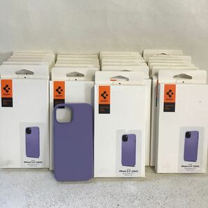 0412B まとめ★spigen iPhone 6.7 6.1 5.4 (2021) シリコンケース iPhoneケース 110点以上 Navy Blue / Iris Purple / Matte Clear 他の画像5