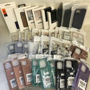 0412E まとめ★未使用 iPhone13 / PRO / 6.7 / 5.4 / 6.1 / mini カバー ケース iPhoneケース 47点セット / spigen / GALAIYAA / PROXA 他の画像1