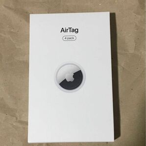 エアータグairtagアップルapple 4個セット　新品未開封　当日発送