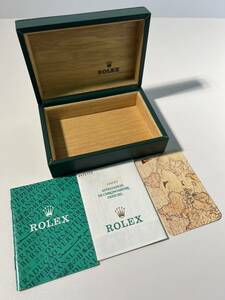 ROLEX 空箱 グリーン 【4/93E】