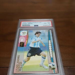 メッシ messi 2006 パニーニ panini サッカー ワールドカップ soccer Worldcup Germany 鑑定済の画像1