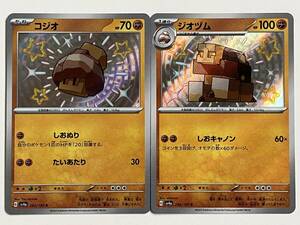 ポケモンカードゲーム　シャイニートレジャーex　Sジオヅム 進化セット